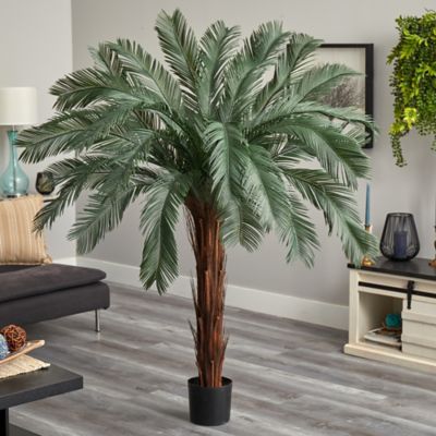 Image showing  6 ft. Cycas Artificial Tree, UV Resistant, Indoor/Outdoor