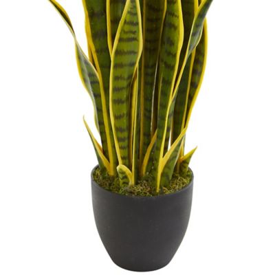 Image showing  33 in. Artificial Sansevieria Plant