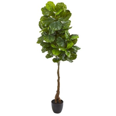 Nearly Natural 64 in. Fiddle Leaf Artificial Tree