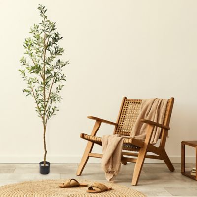 Image showing 5 th Nearly Natural 82 in. Artificial Olive Tree