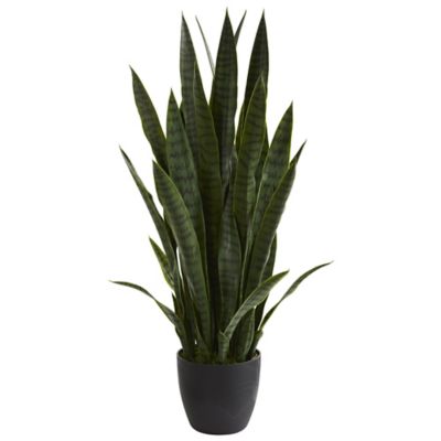 Nearly Natural 38 in. Artificial Sansevieria Plant, 6350-GR