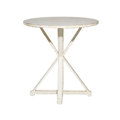 Image showing  Wood Accent Table, White