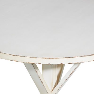 Image showing  Wood Accent Table, White