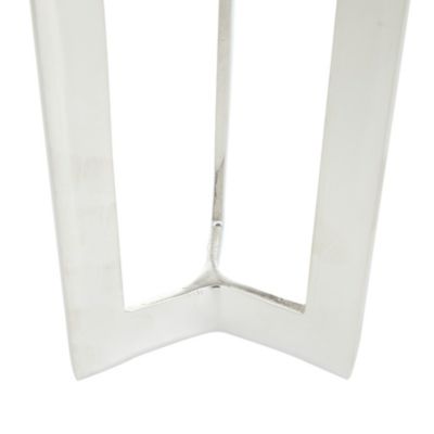 Image showing  Assorted Aluminum Contemporary Candle Holders, 2-Pack