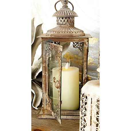 Harper & Willow Yellow Traditional Wax Candle Holders, 3 in., 4 in., 5 in., 3 pc., 54882