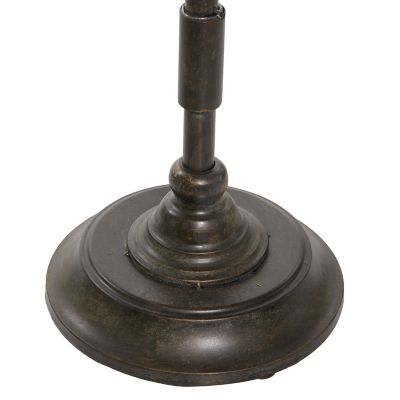 Image showing  Industrial Wood Accent Table, Black