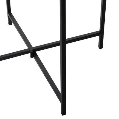 Image showing  Contemporary Terrazzo Accent Table, Black