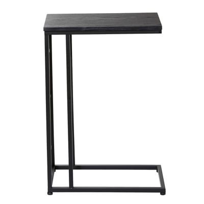 Image showing  Metal Contemporary Accent Table, Black