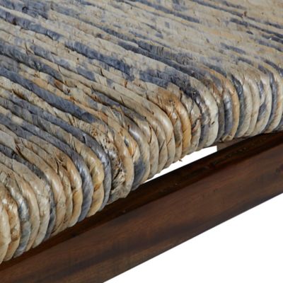 Image showing  Mahogany Contemporary Bench, 18 in. x 47 in. x 17 in., Brown