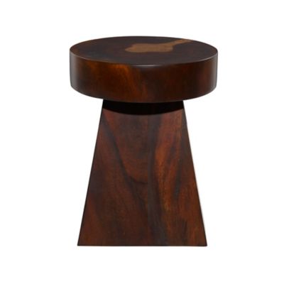 Image showing  Wood Contemporary Accent Table, Brown