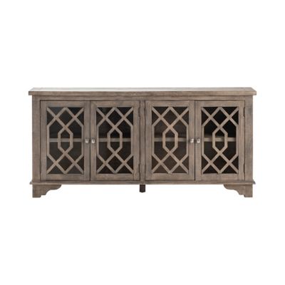 Crestview Collection 4-Door Pembroke Plantation Recycled Pine Sideboard, 72 in. x 16 in. x 34 in.