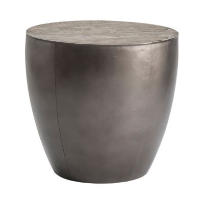 Crestview Collection Bengal Manor Drum Base End Table