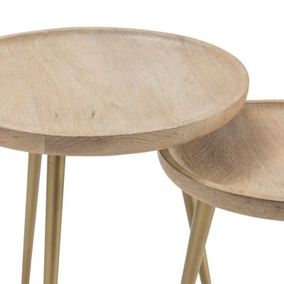 Image showing  Bengal Manor Tray Top Accent Tables, 2-Pack