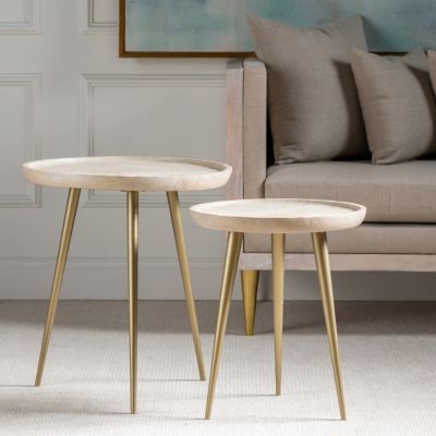 Image showing  Bengal Manor Tray Top Accent Tables, 2-Pack