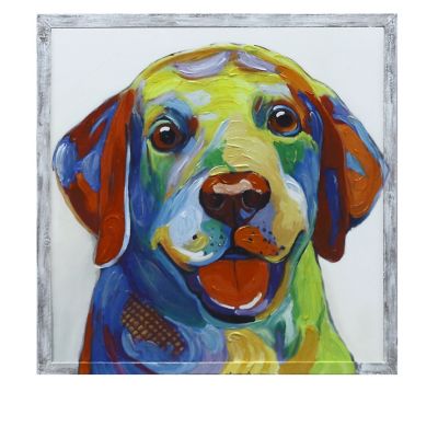 Crestview Collection Mini Roz Print on Stretched Canvas, 24 in. x 24 in.