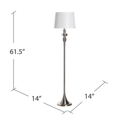 Image showing  Metal Crystal Floor Lamp