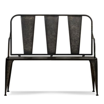 Crestview Collection Iron Bench