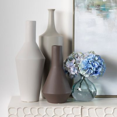 Image showing  Ceramic Finish Vase Set, 3 pc.