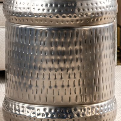 Image showing  Vintage Metal Stools, 2-Pack