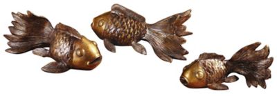 Image showing  Koi Statues, 3 pc.