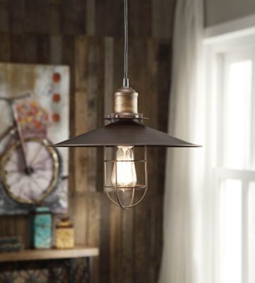 Image showing  1-Light Harbor Side Pendant Light