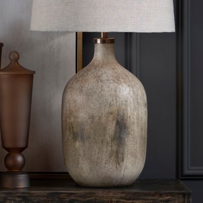 Image showing  32 in. H Chambers Rustic Table Lamp, Gold