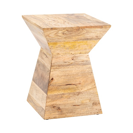 Crestview Collection Bengal Manor Wood Shaped Accent Table