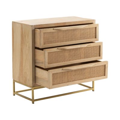Image showing  Bengal Manor Natural Cane Chest, 30 in. x 14 in. x 28 in.