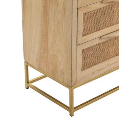 Image showing  Bengal Manor Natural Cane Chest, 30 in. x 14 in. x 28 in.