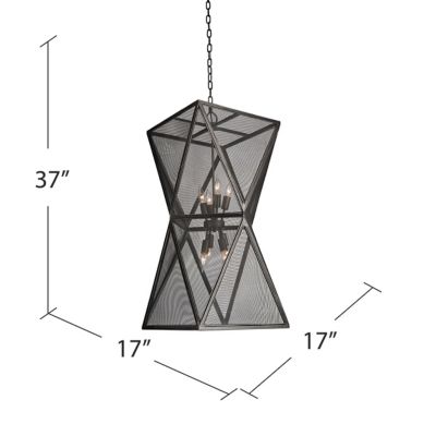Image showing  8-Light Zander Pendant Light