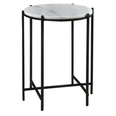 Image showing  Bengal Manor Iron and Marble Accent Table