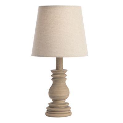 Crestview Collection 15 in. H Resin Accent Table Lamp, Off-White