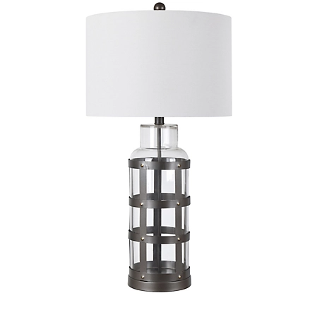 Crestview Collection Everly Caged Metal Lamp