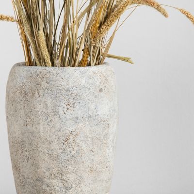 Image showing  La Palata Cement Vase Set, 2 pc.