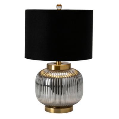 Crestview Collection Metal Table Lamp, 14 in. x 14 in. x 22.25 in.