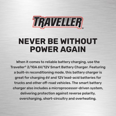 Image showing 5 th Traveller 2/10 Amps, 6/12 V Smart Battery Charger