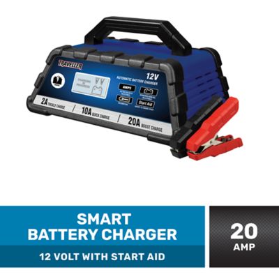 Traveller 20A Smart Battery Charger with Start Aid The Start Aid function succeeded at jump starting a car in the cold with a dead battery