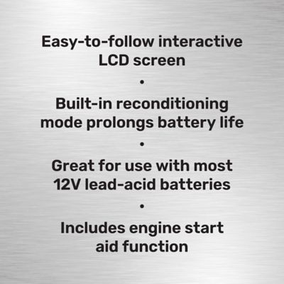 Image showing  20A 12V Smart Battery Charger with Start Aid