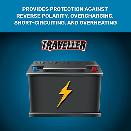 Traveller 20A Smart Battery Charger with Start Aid at Tractor