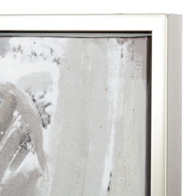 Image showing  White Canvas Traditional Wall Art, 47 in. x 47 in.