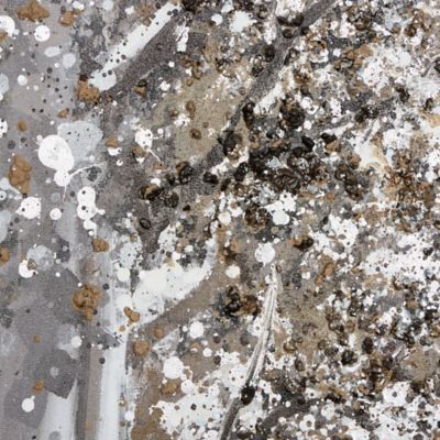 Image showing  White Canvas Traditional Wall Art, 47 in. x 47 in.