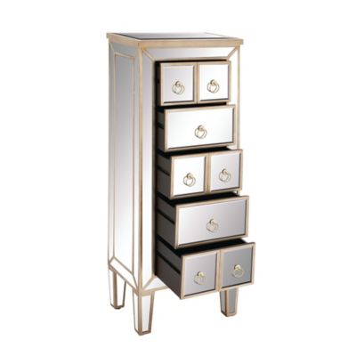 Image showing  Beige Wood Glam Chest, 56607