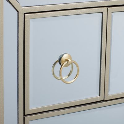 Image showing  Beige Wood Glam Chest, 56607