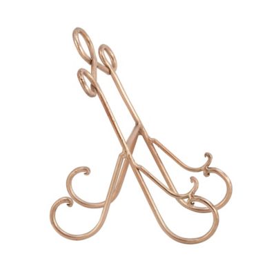 Image showing  Multicolor Metal Traditional Easels, 4 in. x 9 in., 3 pc.