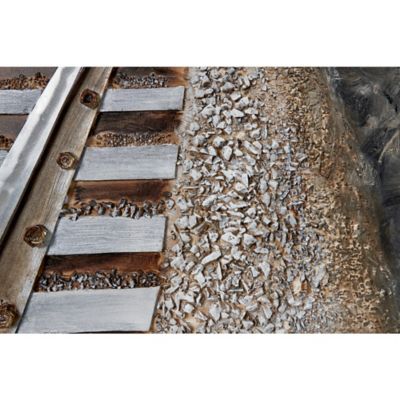 Image showing 5 th Harper & Willow Grey Industrial Railroad Canvas Wall Art, 53 in. x 44 in.