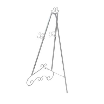 Image showing  Iron Traditional Easel, 70 in. x 22 in. x 22 in., Brass