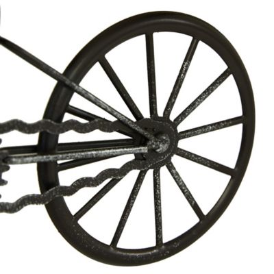 Image showing 5 th Harper & Willow Metal Country Cottage Clock, 8 in. x 12 in. x 3 in.