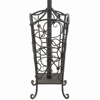 Image showing  Black Metal Traditional Coat Rack, 74 in. x 11 in. x 11 in.
