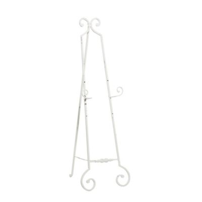 Image showing  Metal Country Cottage Easel, 52 in. x 17 in. x 22 in., White