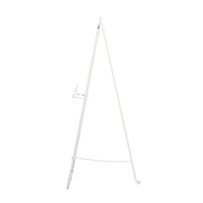 Image showing  Metal Country Cottage Easel, 52 in. x 17 in. x 22 in., White